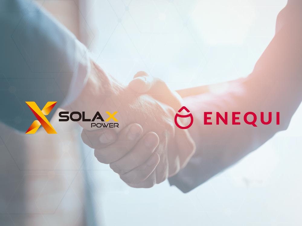 ENEQUI och SolaX Power i nytt partnerskap – öppnar upp för nya nivåer av energibesparingar för fastighetsägare